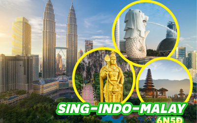 TOUR ĐÀ NẴNG SINGAPORE MALAYSIA INDONESIA 6 NGÀY GIÁ 11.399K