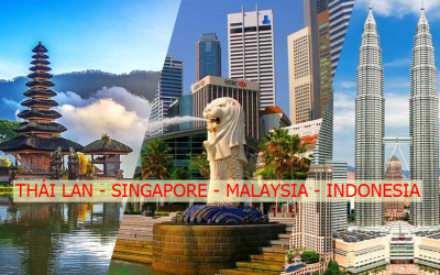 TOUR ĐÀ NẴNG THÁI LAN SINGAPORE MALAYSIA INDONESIA 8 NGÀY GIÁ 15.999K