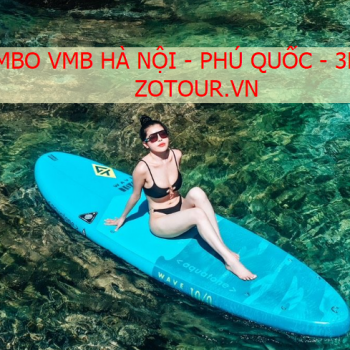 Combo VMB Khách sạn 3 sao Phú Quốc 3 ngày 2 đêm