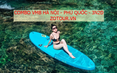 Combo VMB Khách sạn 3 sao Phú Quốc 3 ngày 2 đêm