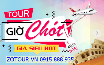 Tour Quốc Tế giờ Chót khởi hành từ Đà Nẵng