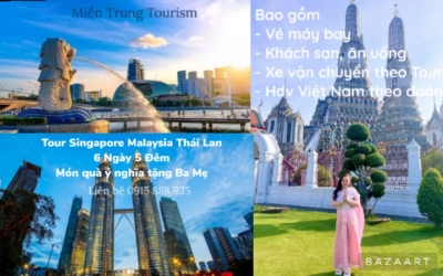 TOUR SINGAPORE MALAYSIA THÁI LAN 6 NGÀY 5 ĐÊM